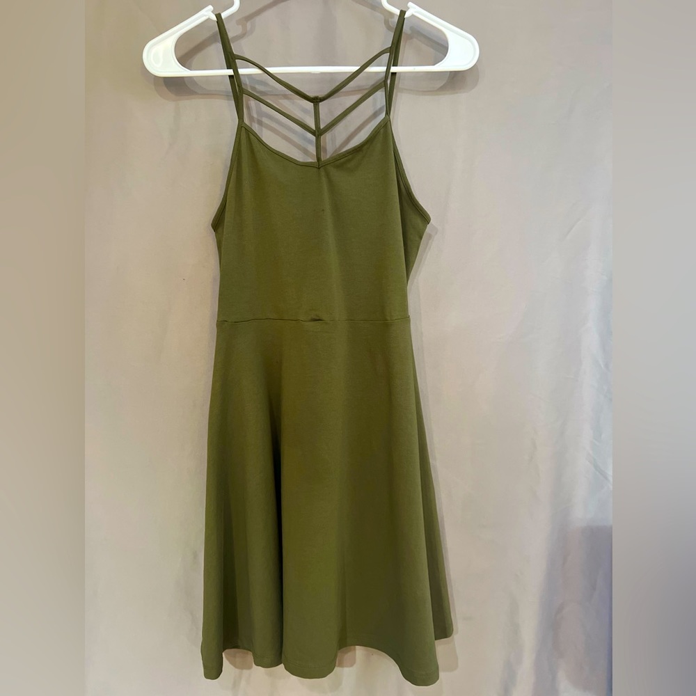 Women’s Army Green Express Dress Small